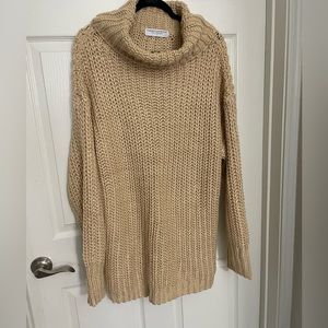 Naked Wardrobe Chunky Sweater Dress